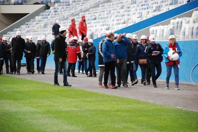 Делегация FIFA оценила степень готовности стадиона &laquo;Нижний Новгород&raquo; к ЧМ-2018 (ФОТО) - фото 52