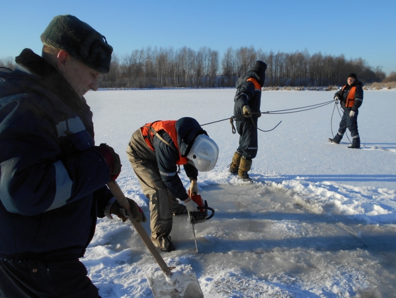 Нижегородские спасатели достали провалившуюся в озеро &laquo;Ниву&raquo; (ФОТО) - фото 1