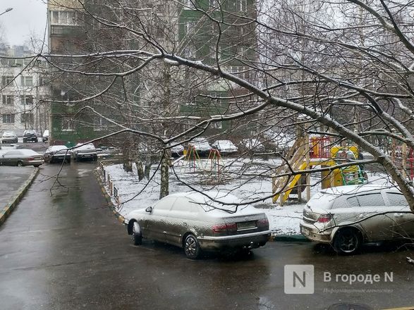Снег выпал в Нижнем Новгороде в последний день марта - фото 4