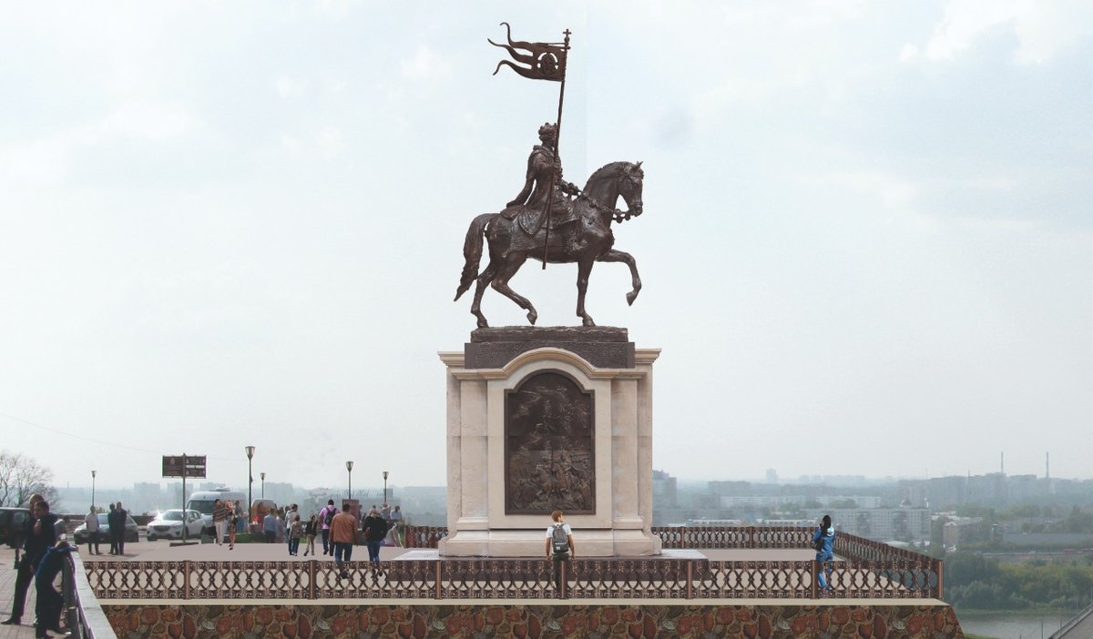 Памятник Александру Невскому в Нижнем Новгороде установят на Благовещенской площади или на Стрелке - фото 1