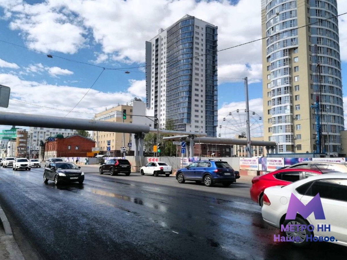 Завершился ремонт участка дороги на площади Сенной в Нижнем Новгороде - фото 1