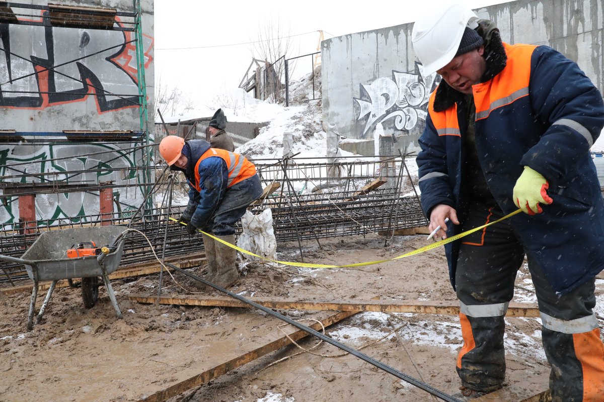 Металлические конструкции трамплина в Нижнем Новгороде возведут к концу июня