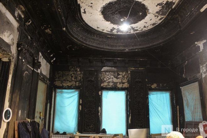Как идет восстановление Литературного музея в Нижнем Новгороде после пожара - фото 16