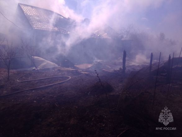 Трое человек погибли на пожаре в Нижегородской области - фото 3