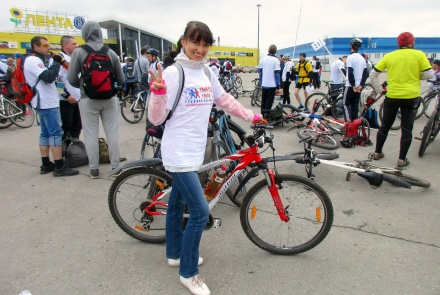 Около 600 нижегородских велосипедистов проехали &laquo;Дорогой Минина&raquo; (ВИДЕО)