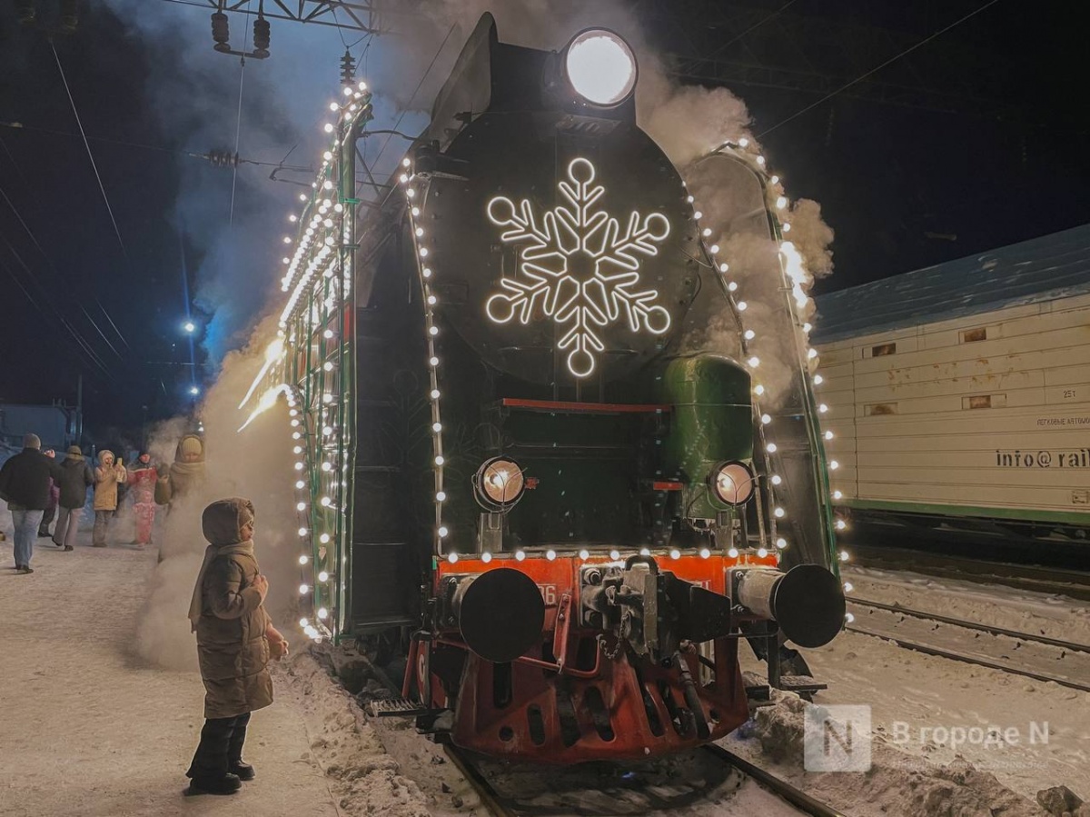 Рождественский поезд завершил курсирование в Нижегородской области - фото 1