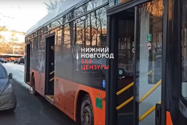 Очередной электробус сломался в Нижнем Новгороде
