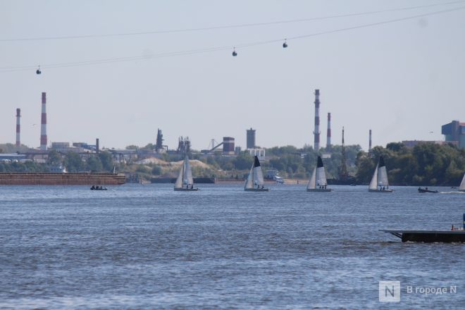 75 яхт и более 500 сапов вышли на Волгу в Нижнем Новгороде в День города - фото 65