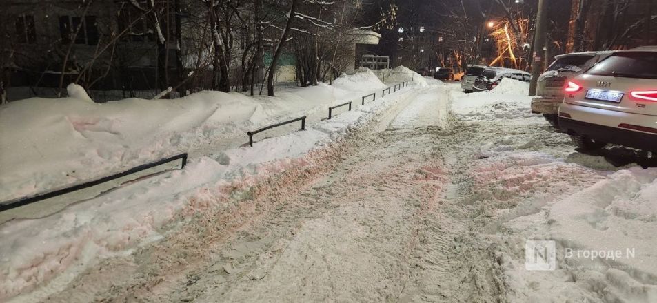 Названы сроки уборки от снега проблемных участков в Нижнем Новгороде - фото 1