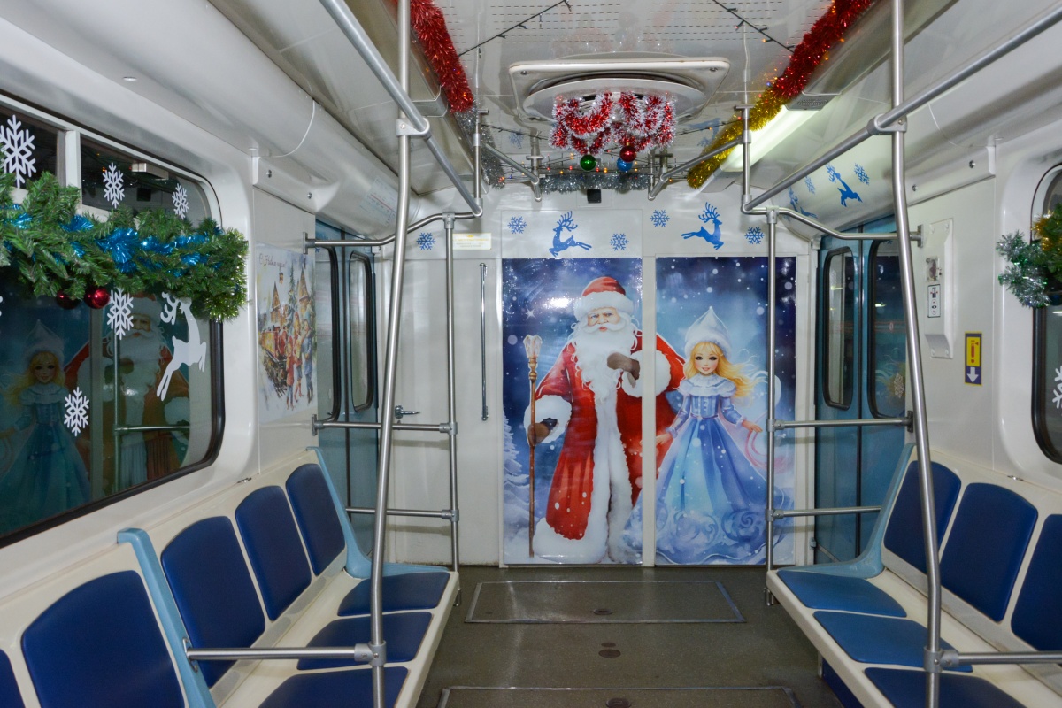 &laquo;Новогодние&raquo; вагоны метро запустят в Нижнем Новгороде 20 декабря - фото 1