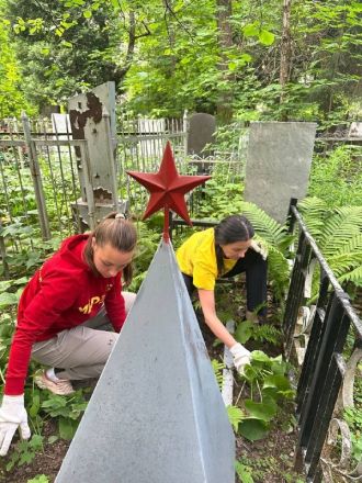 Нижегородский депутат Гриневич приняла участие в субботнике на кладбище  - фото 2