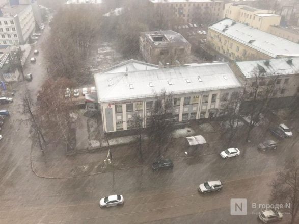 Снегопад неожиданно обрушился на Нижний Новгород - фото 3