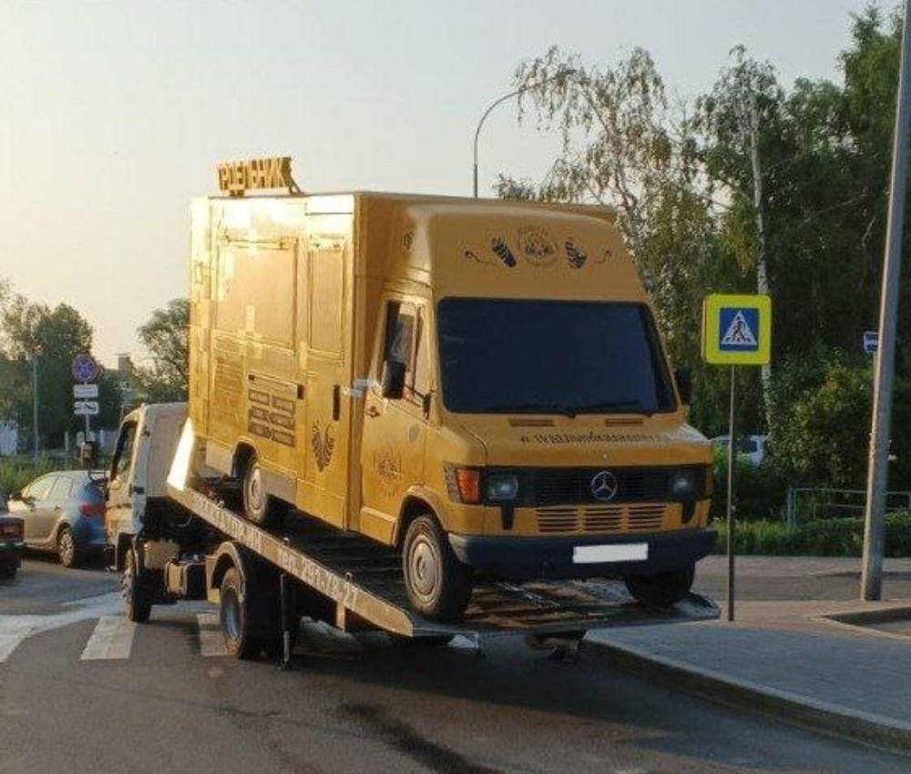 Незаконный фургон с едой выявлен в центре Нижнего Новгорода