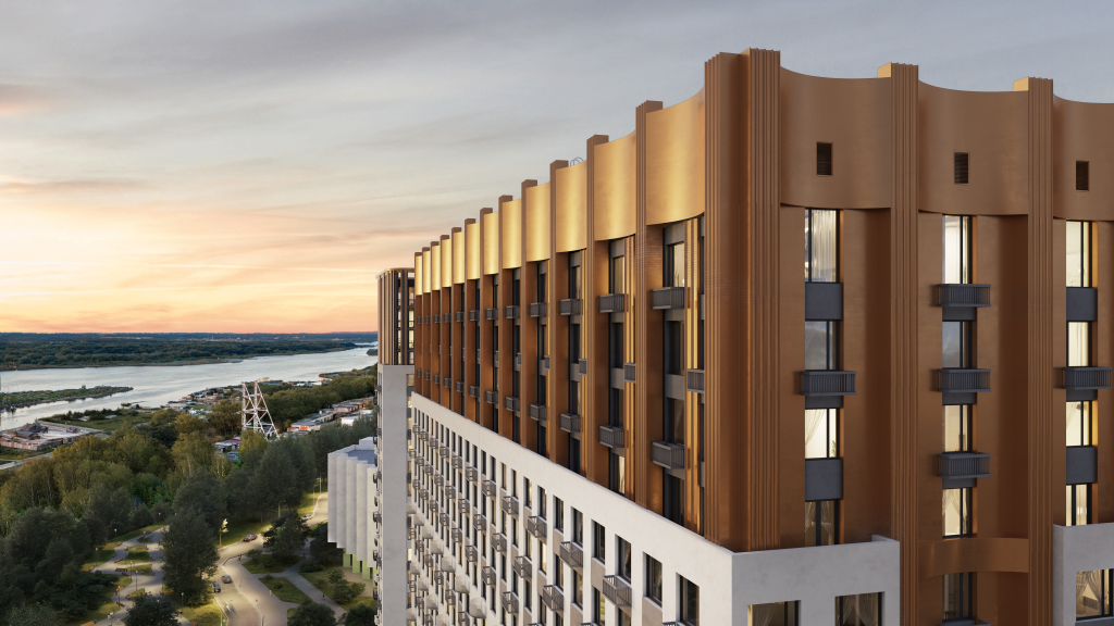 ЖК с видами на Волгу и спортклубом появится в Нижнем Новгороде - фото 1
