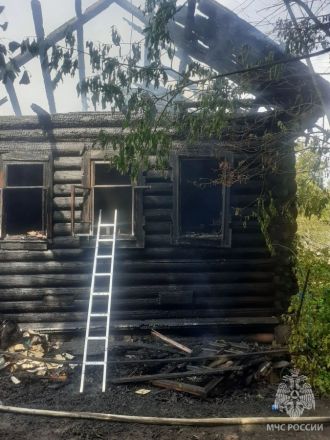 Тело женщины обнаружили после пожара в частном доме в Нижегородской области - фото 5