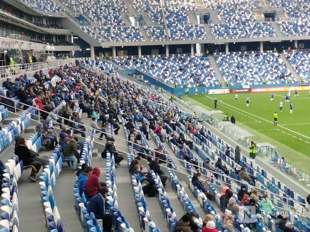 Победный матч ФК «НН» над «Шинником» стал самым посещаемым в 10 туре ФНЛ