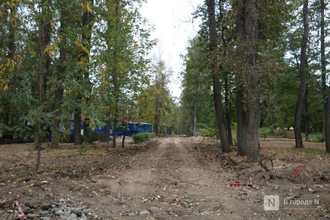 Фоторепортаж: как идет благоустройство парка 1 Мая в Нижнем Новгороде - фото 5