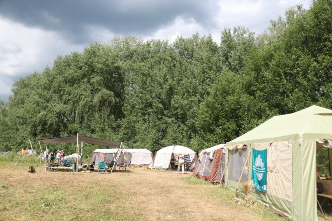 Могилы, скелеты и жуткие факты: фоторепортаж с археологических раскопок в Вачском округе - фото 14