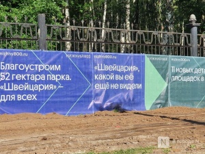 «Всероссийское общество охраны природы» будет контролировать благоустройство в парке «Швейцария»