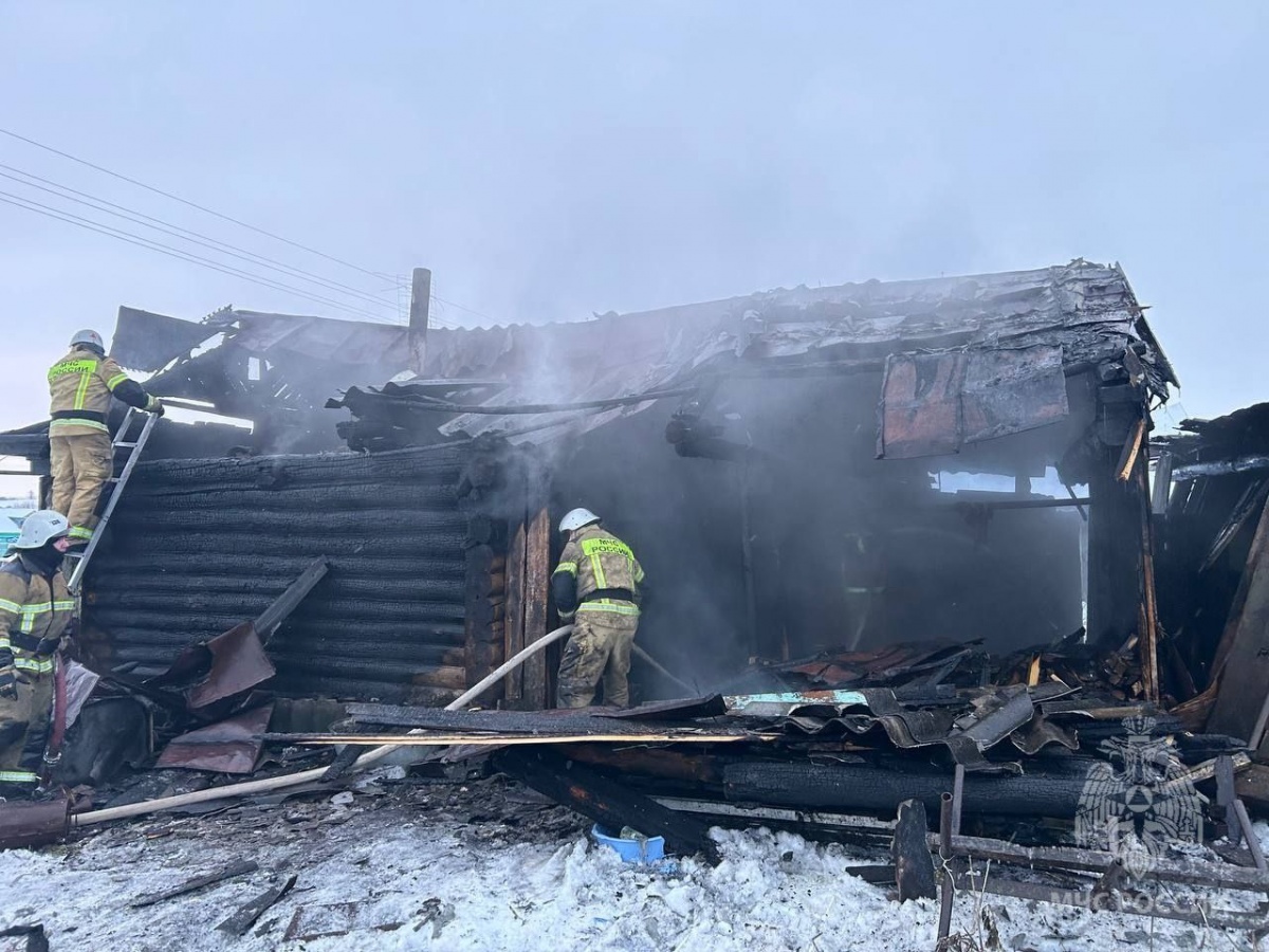 Труп мужчины нашли после пожара в жилом доме в Нижегородской области - фото 1