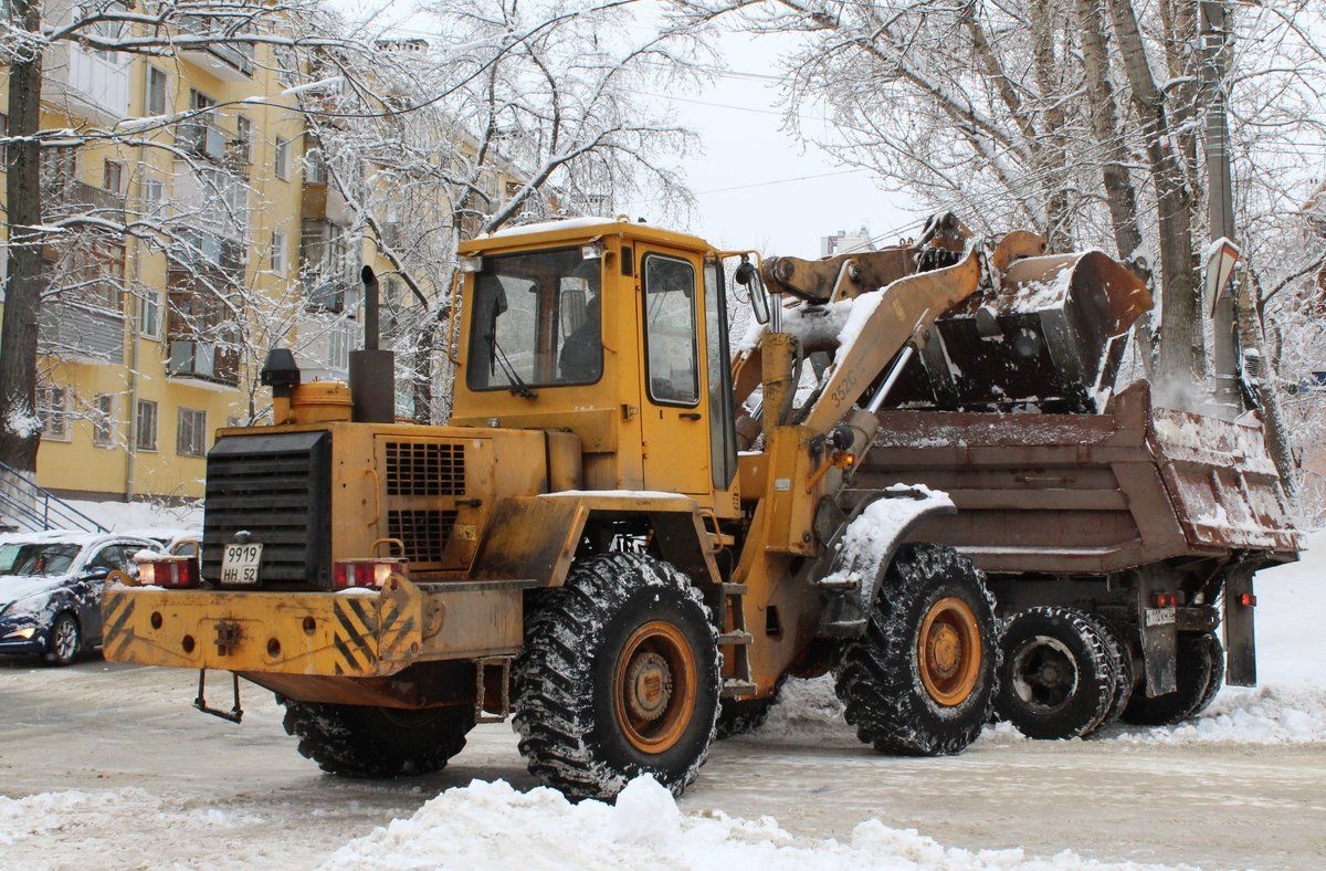 Свыше 4 000 кубометров снега вывезли из Ленинского района Нижнего Новгорода